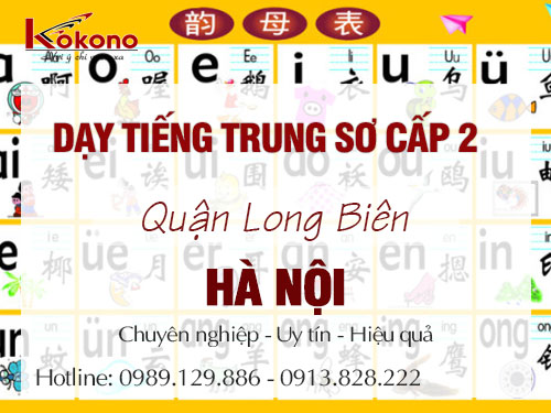 Dạy học tiếng Trung trung cấp tại Long Biên - Hà Nội tốt nhất