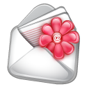 contact,email,flower,envelope