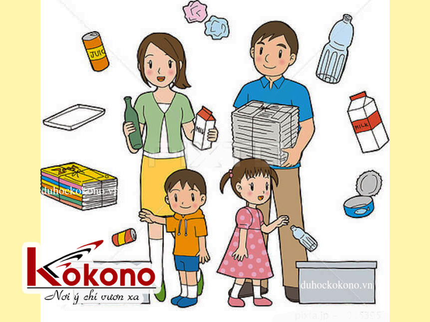 Lưu ý trong cuộc sống du học sinh tại Nhật - Quy tắc vứtt rác thải 9.jpg