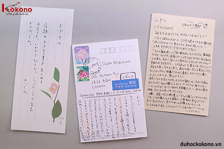 Viết thư bằng tiếng Nhật